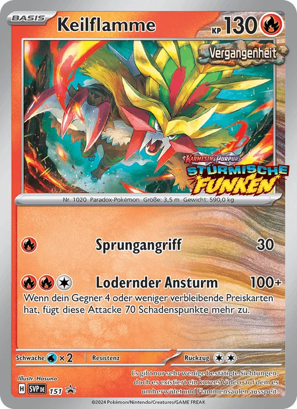Keilflamme · SVP Black Star Promos 151/225