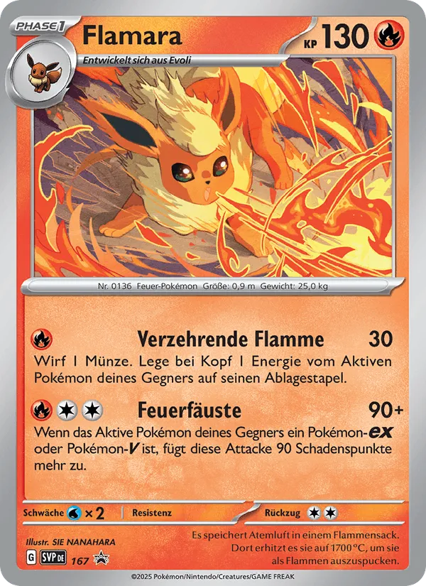 Flamara · SVP Black Star Promos 167/225