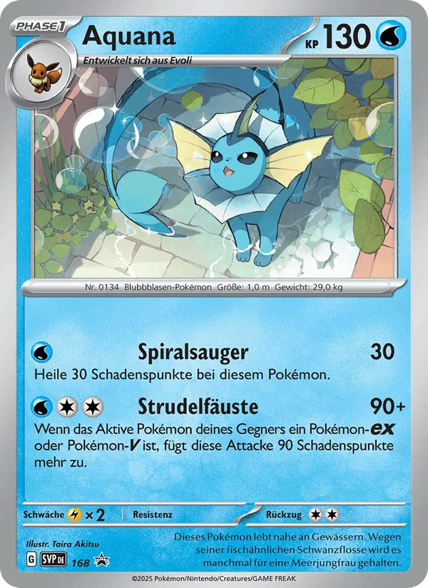 Aquana · SVP Black Star Promos 168/225