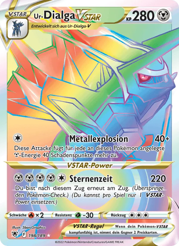 Ur-Dialga VSTAR · Astralglanz 198/189