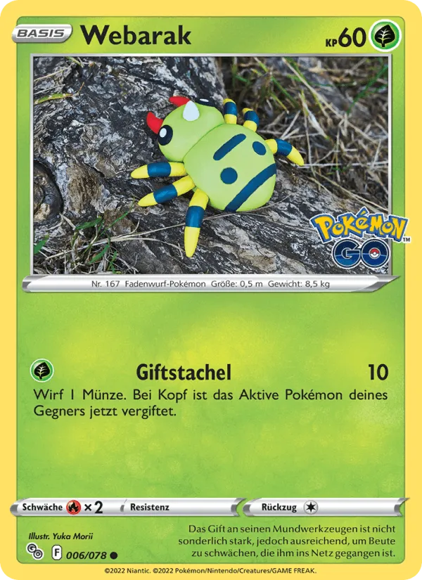 Webarak · Pokémon GO 006/78