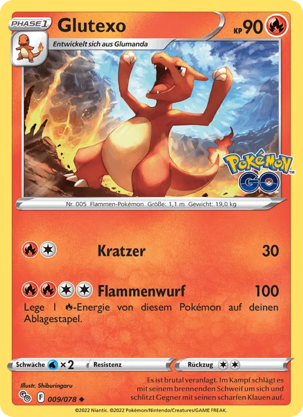 Glutexo · Pokémon GO 009/78