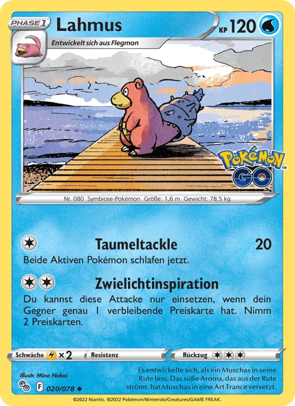 Lahmus · Pokémon GO 020/78