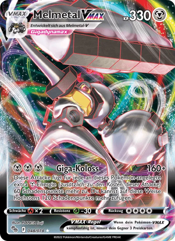 Melmetal VMAX · Pokémon GO 048/78
