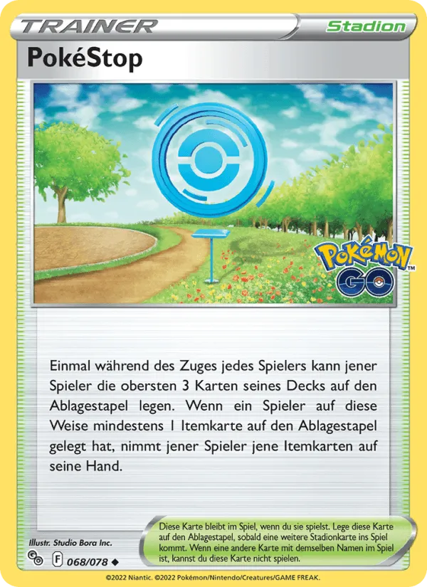 PokéStop · Pokémon GO 068/78