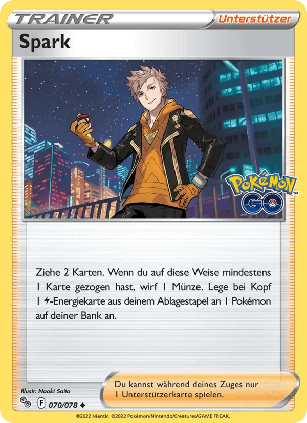 Spark · Pokémon GO 070/78
