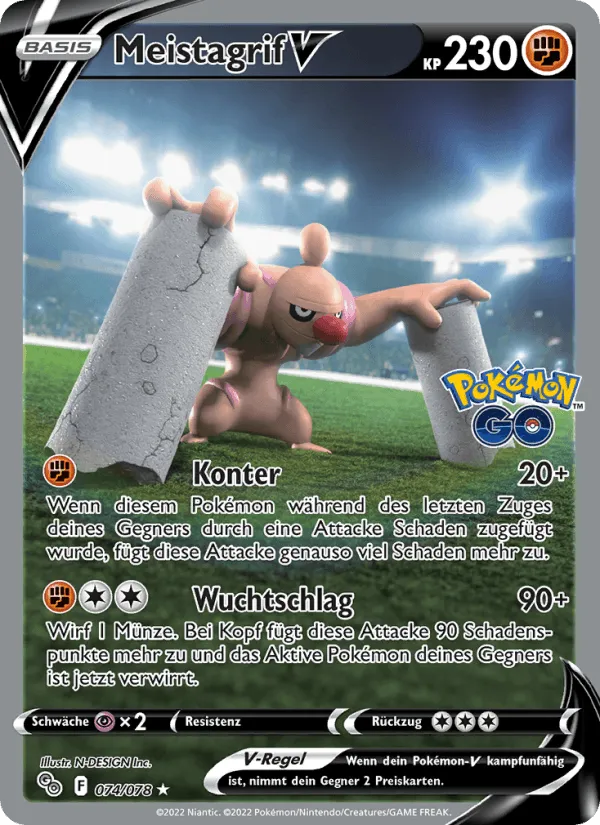 Meistagrif V · Pokémon GO 074/78