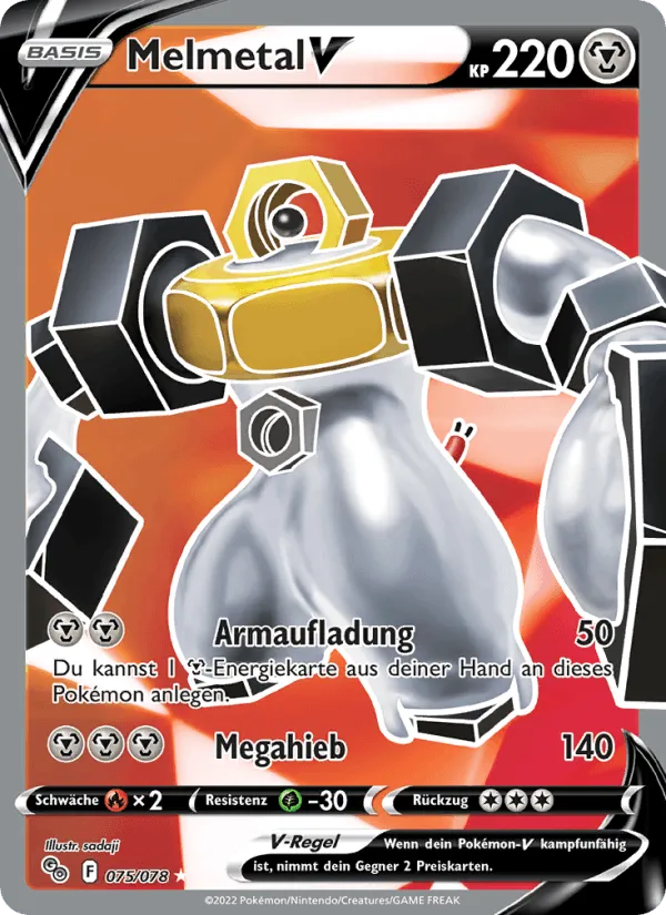 Melmetal V · Pokémon GO 075/78