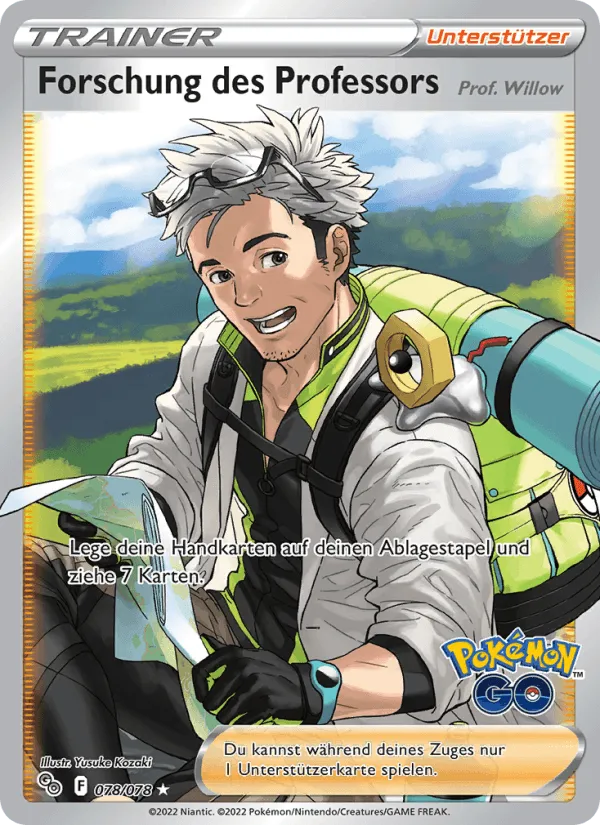 Forschung des Professors · Pokémon GO 078/78