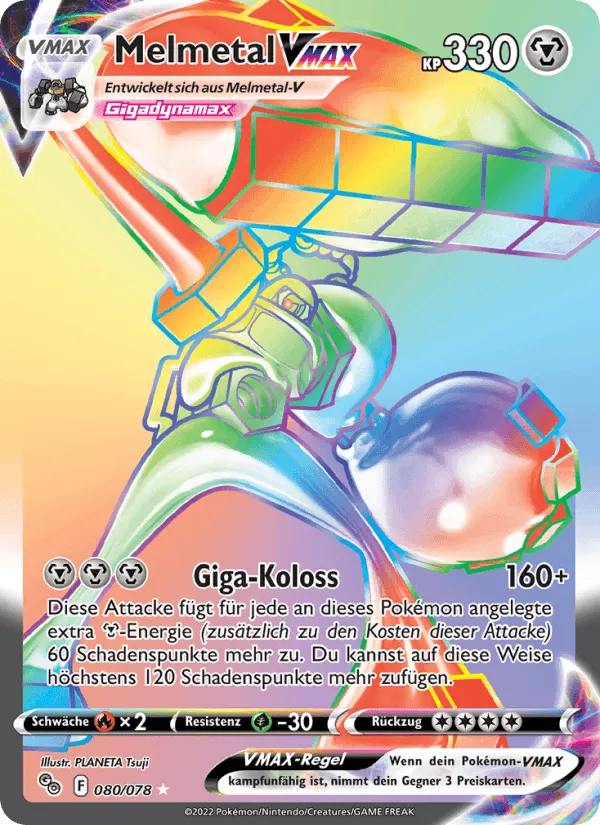 Melmetal VMAX · Pokémon GO 080/78