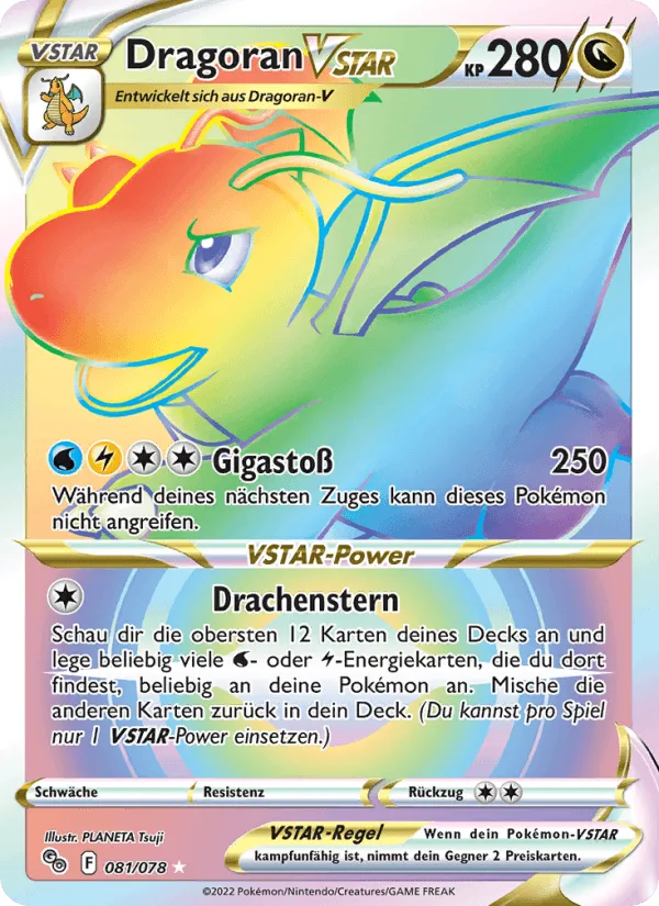 Dragoran VSTAR · Pokémon GO 081/78