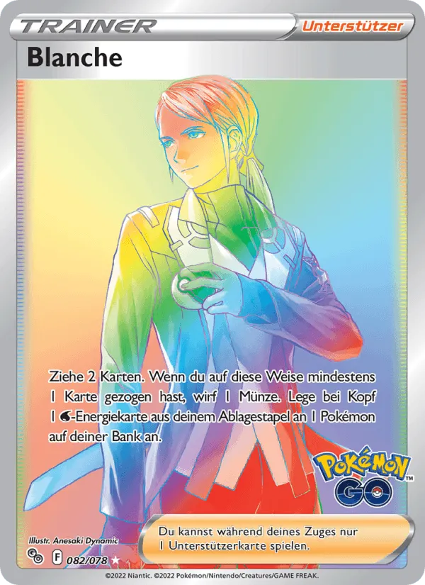 Blanche · Pokémon GO 082/78