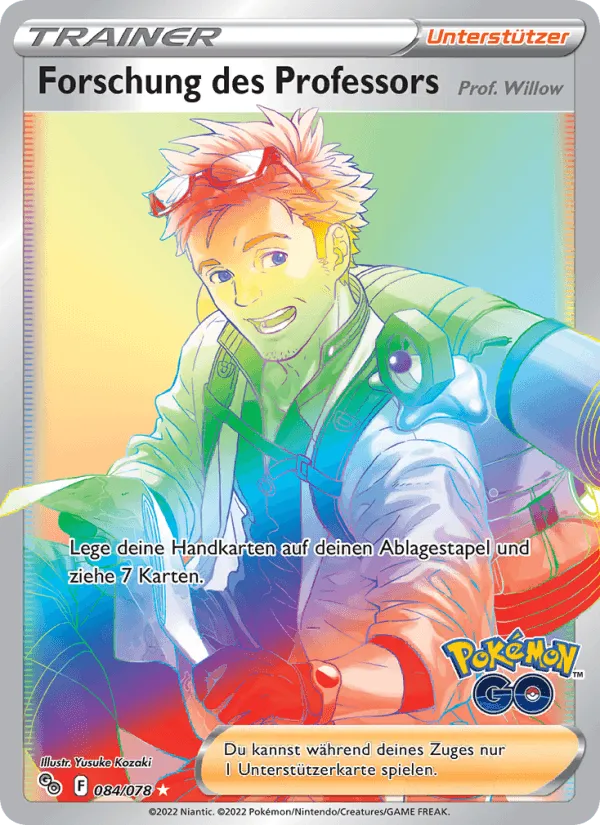 Forschung des Professors · Pokémon GO 084/78