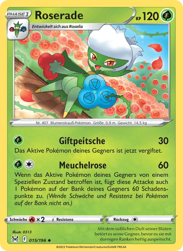 Roserade · Verlorener Ursprung 015/196