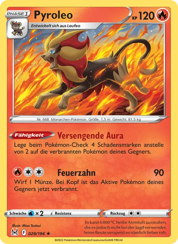 Pyroleo · Verlorener Ursprung 029/196