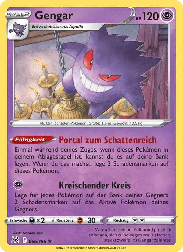 Gengar · Verlorener Ursprung 066/196