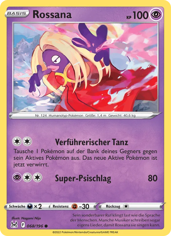 Rossana · Verlorener Ursprung 068/196