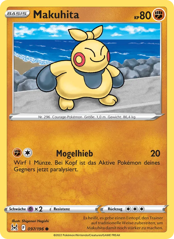 Makuhita · Verlorener Ursprung 097/196