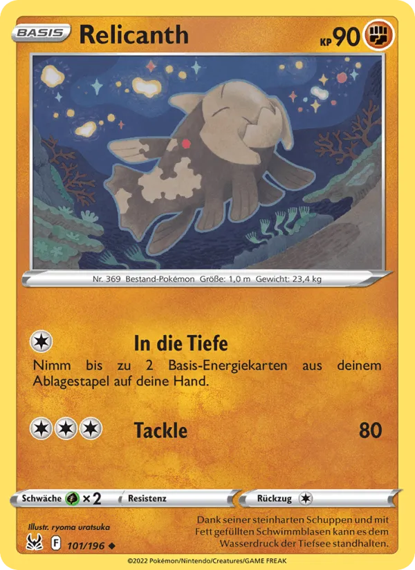 Relicanth · Verlorener Ursprung 101/196