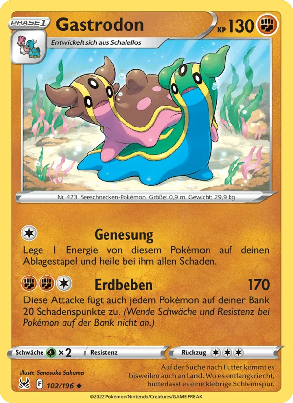 Gastrodon · Verlorener Ursprung 102/196