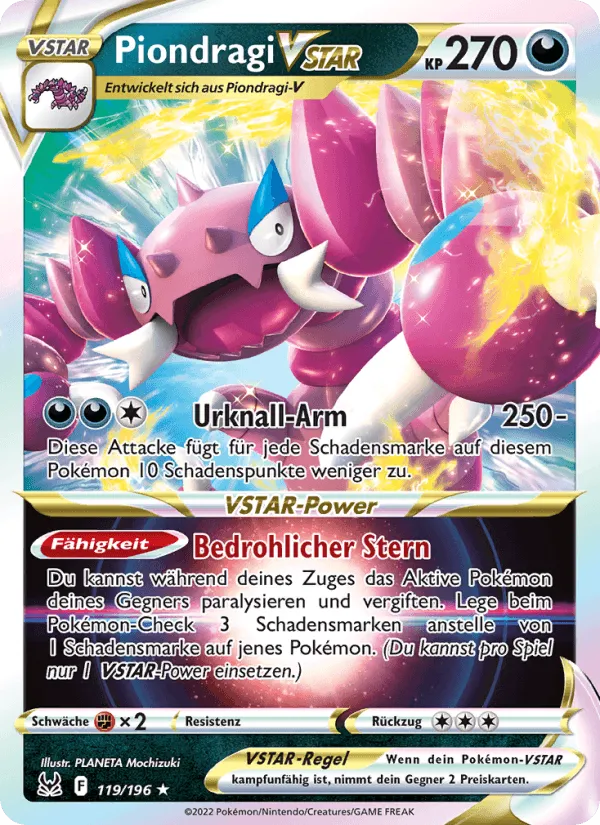 Piondragi VSTAR · Verlorener Ursprung 119/196