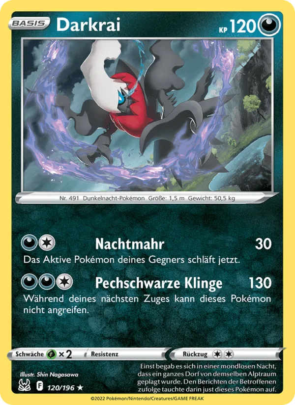 Darkrai · Verlorener Ursprung 120/196