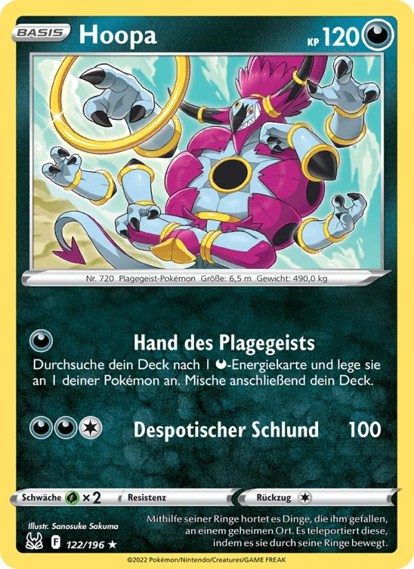 Hoopa · Verlorener Ursprung 122/196