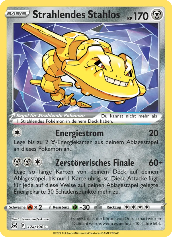 Strahlendes Stahlos · Verlorener Ursprung 124/196