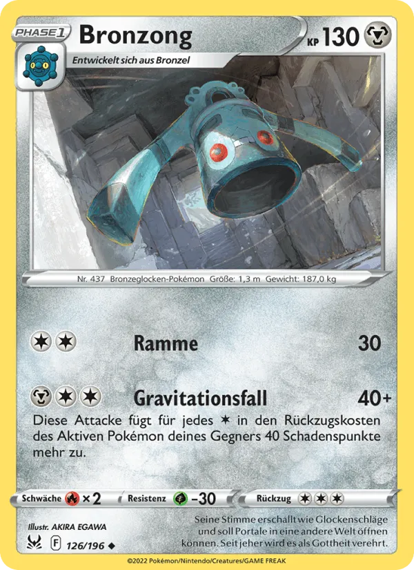 Bronzong · Verlorener Ursprung 126/196