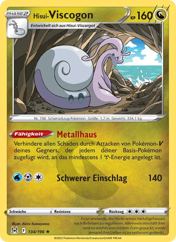 Hisui Viscogon · Verlorener Ursprung 134/196