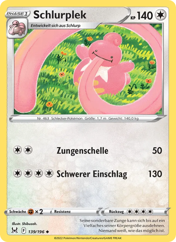 Schlurplek · Verlorener Ursprung 139/196
