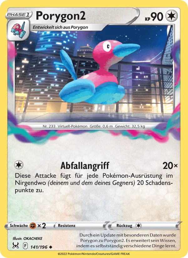Porygon2 · Verlorener Ursprung 141/196
