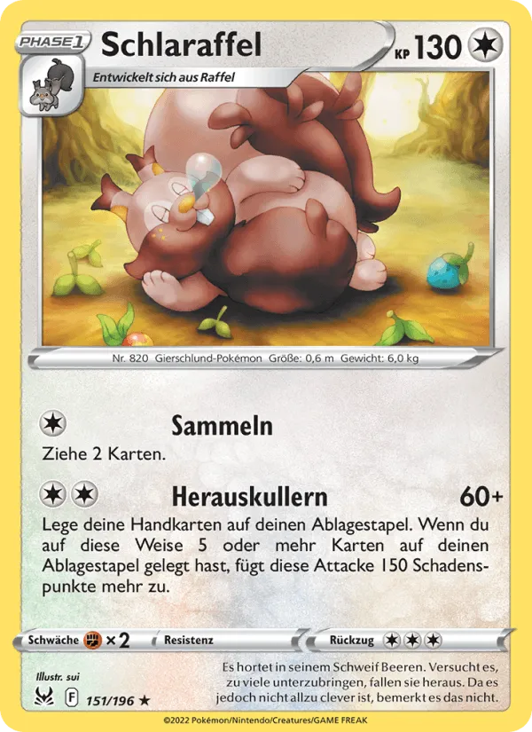 Schlaraffel · Verlorener Ursprung 151/196
