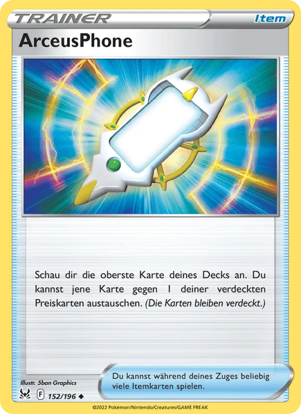 ArceusPhone · Verlorener Ursprung 152/196