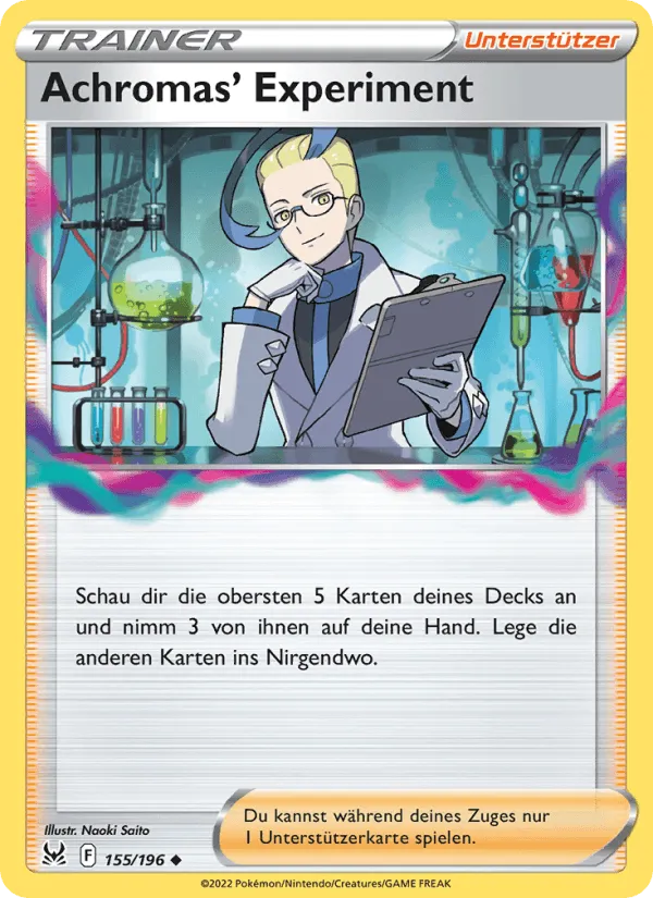 Achromas' Experiment · Verlorener Ursprung 155/196