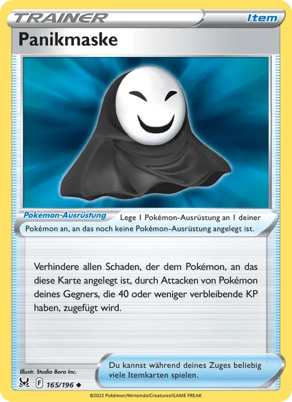 Panikmaske · Verlorener Ursprung 165/196