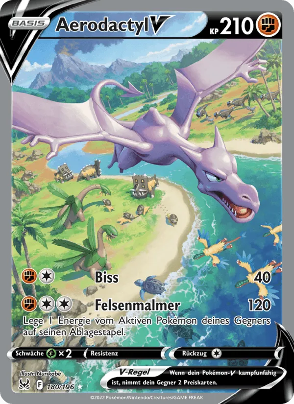 Aerodactyl V · Verlorener Ursprung 180/196