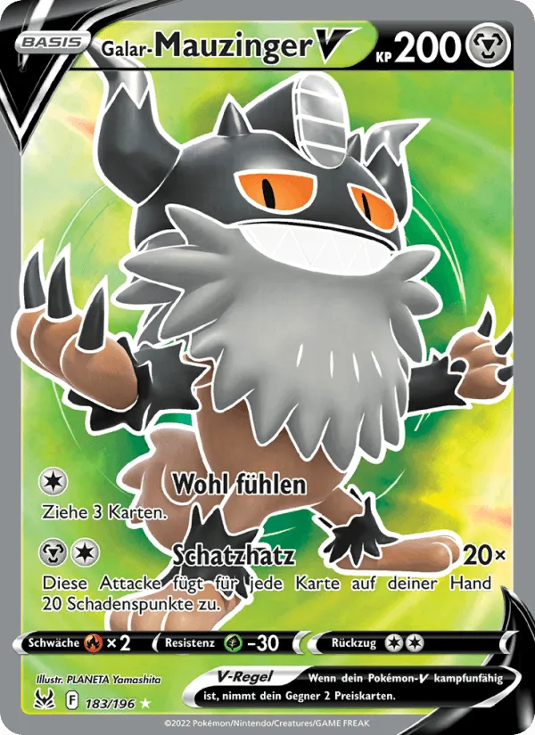 Galar-Mauzinger V · Verlorener Ursprung 183/196