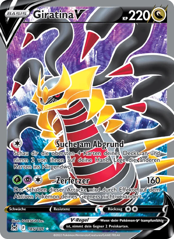 Giratina V · Verlorener Ursprung 185/196