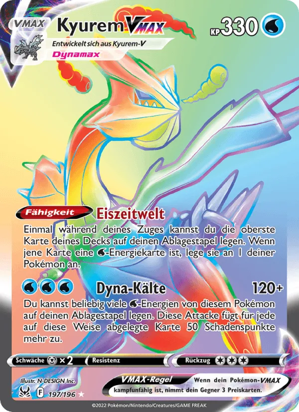 Kyurem VMAX · Verlorener Ursprung 197/196