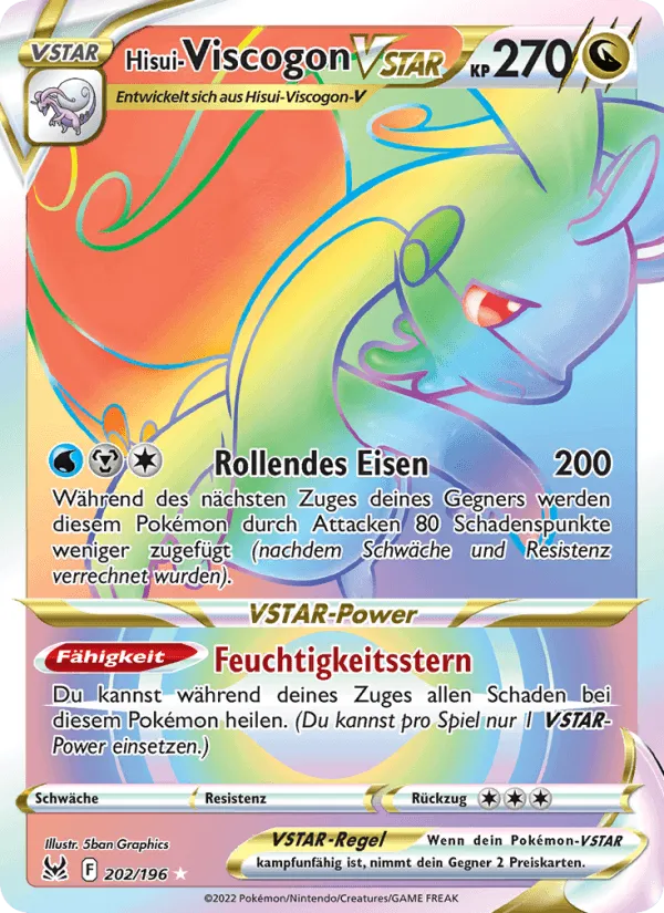 Hisui Viscogon-VSTAR · Verlorener Ursprung 202/196