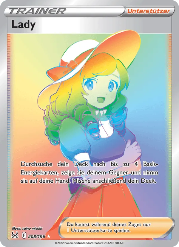 Lady · Verlorener Ursprung 208/196