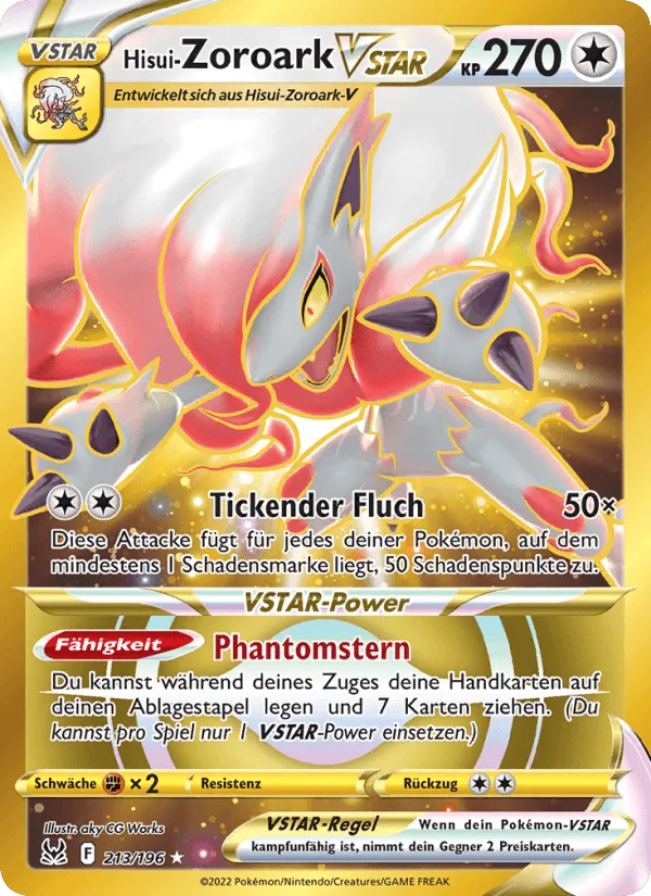 Hisui-Zoroark VSTAR · Verlorener Ursprung 213/196