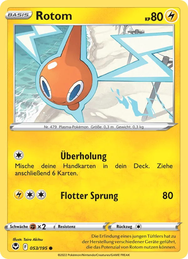 Rotom · Silberne Sturmwinde 053/195