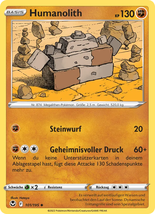Humanolith · Silberne Sturmwinde 101/195