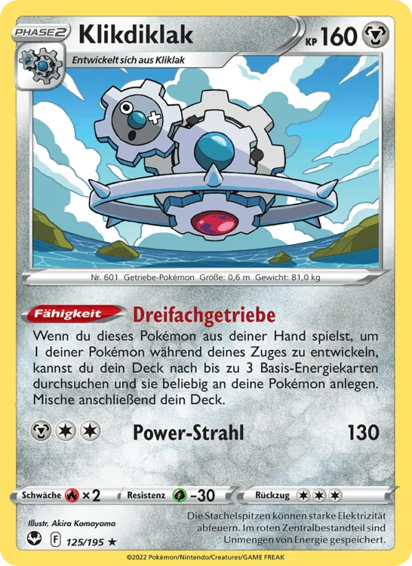 Klikdiklak · Silberne Sturmwinde 125/195