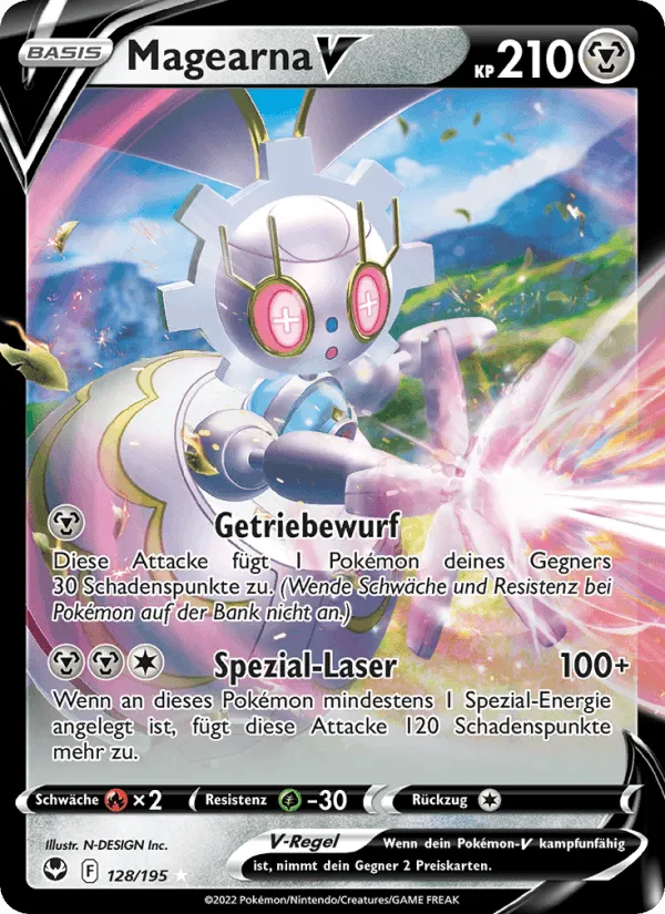 Magearna V · Silberne Sturmwinde 128/195