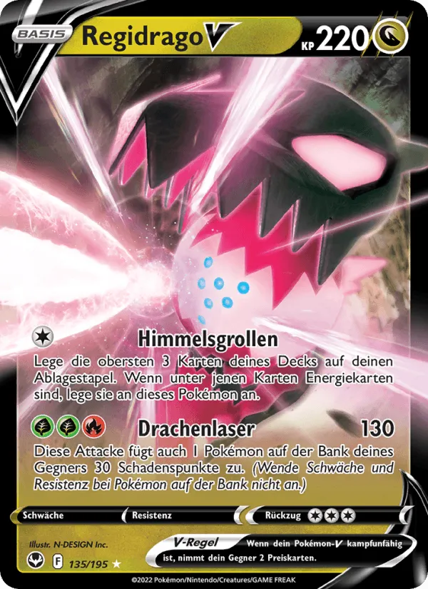 Regidrago V · Silberne Sturmwinde 135/195