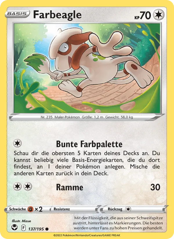 Farbeagle · Silberne Sturmwinde 137/195