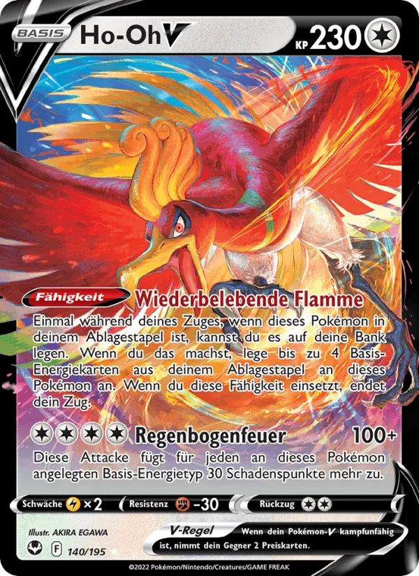 Ho-Oh V · Silberne Sturmwinde 140/195